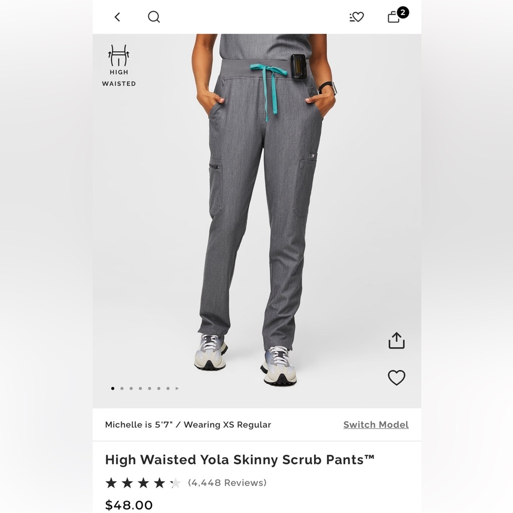 Figs scrub pants